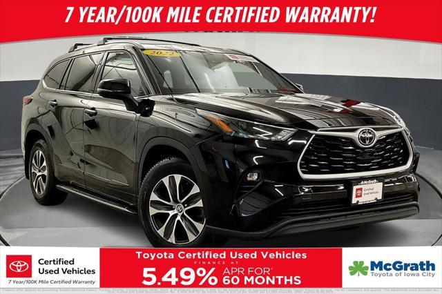 used 2022 Toyota Highlander car, priced at $38,453