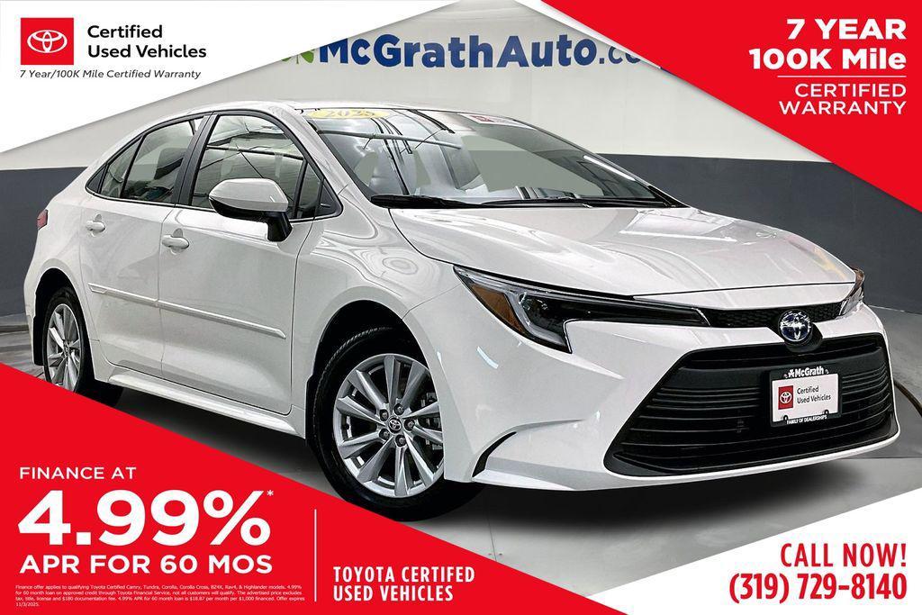 used 2025 Toyota Corolla Hybrid car, priced at $26,230