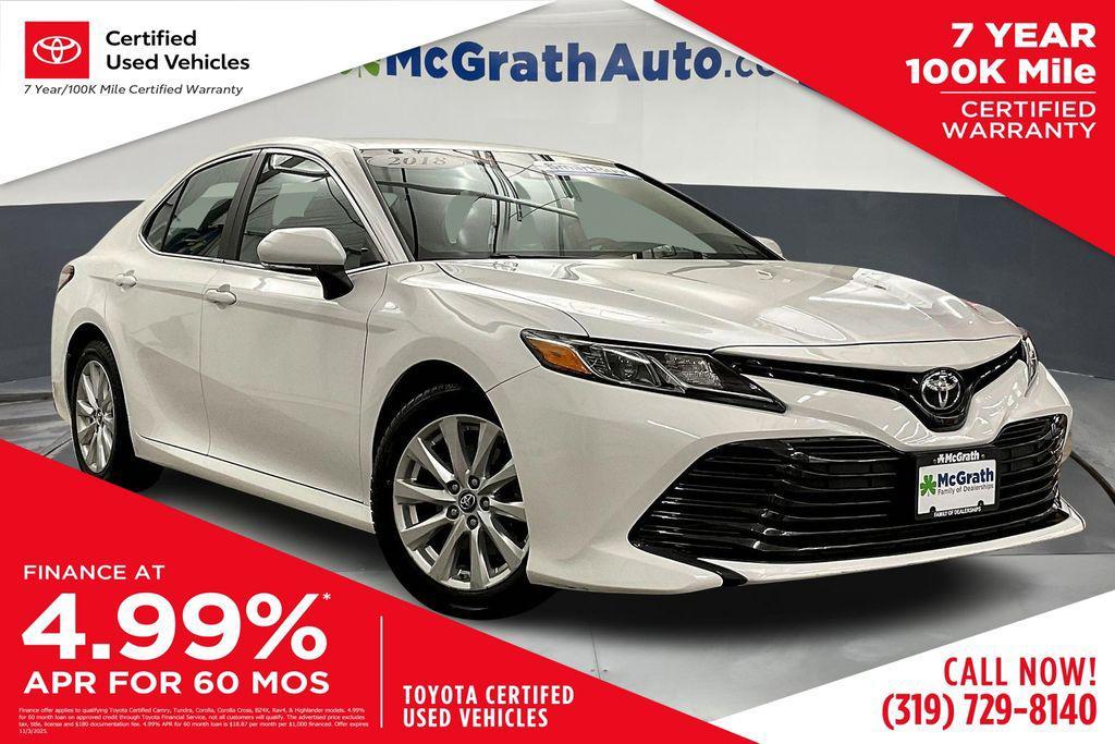 used 2018 Toyota Camry car, priced at $19,987