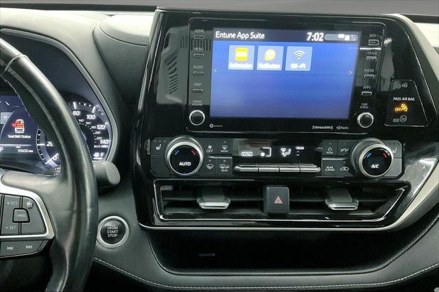 used 2021 Toyota Highlander car, priced at $34,445