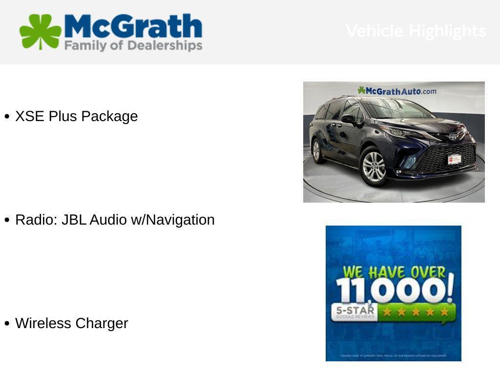 used 2022 Toyota Sienna car, priced at $44,372