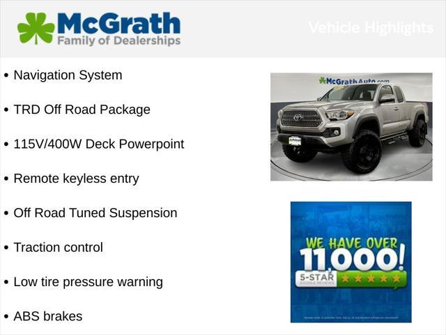 used 2016 Toyota Tacoma car, priced at $29,636