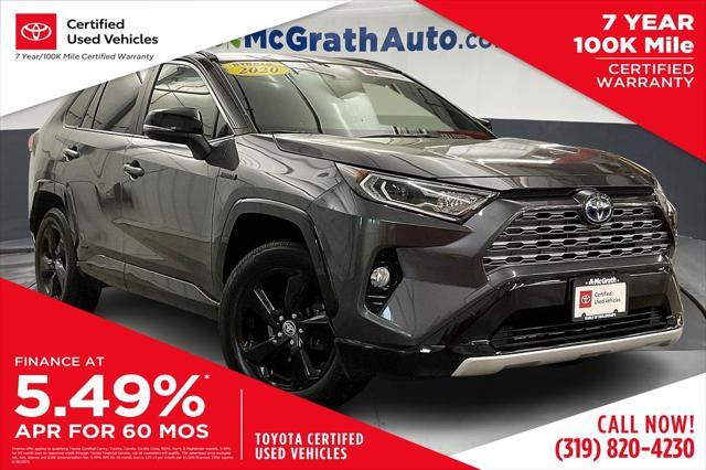 used 2020 Toyota RAV4 Hybrid car, priced at $30,644