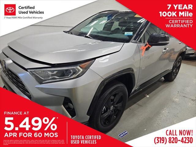 used 2021 Toyota RAV4 Hybrid car, priced at $31,005