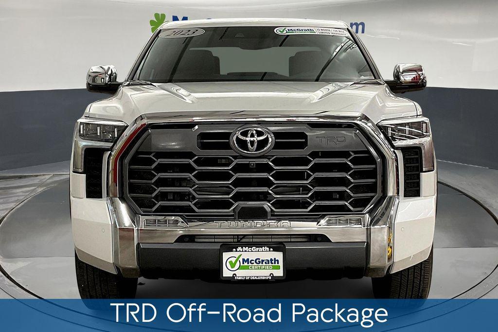 used 2023 Toyota Tundra Hybrid car, priced at $52,707