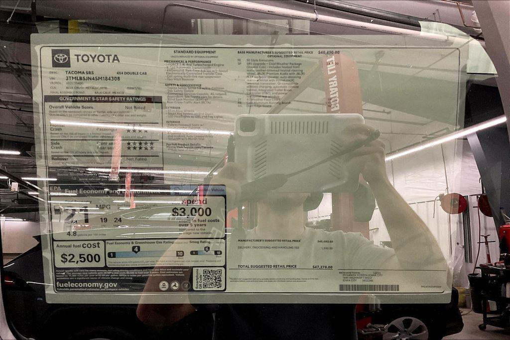 new 2025 Toyota Tacoma car, priced at $44,422