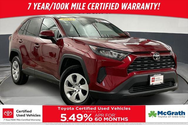 used 2022 Toyota RAV4 car, priced at $28,304