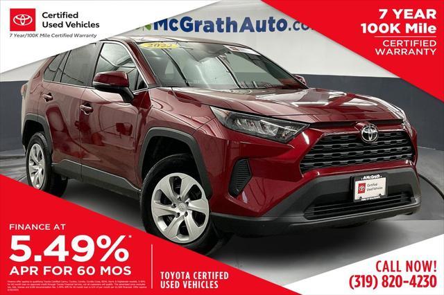 used 2022 Toyota RAV4 car, priced at $28,204