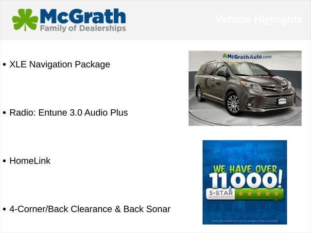 used 2019 Toyota Sienna car, priced at $28,447