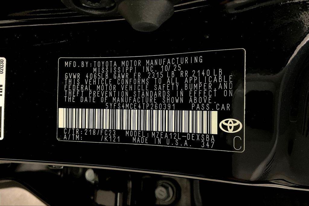 new 2026 Toyota Corolla car, priced at $26,669