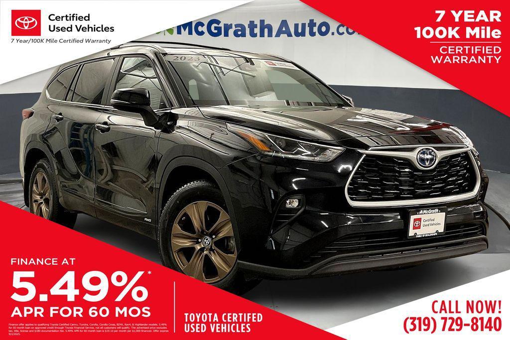 used 2023 Toyota Highlander Hybrid car, priced at $39,478