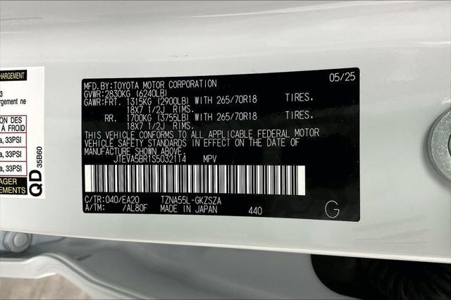 new 2025 Toyota 4Runner car, priced at $56,420
