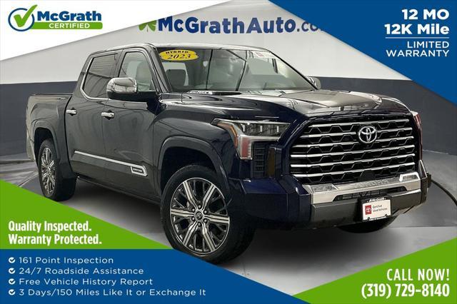 used 2023 Toyota Tundra Hybrid car, priced at $54,252