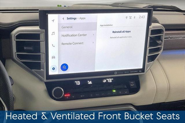 used 2023 Toyota Tundra Hybrid car, priced at $54,252