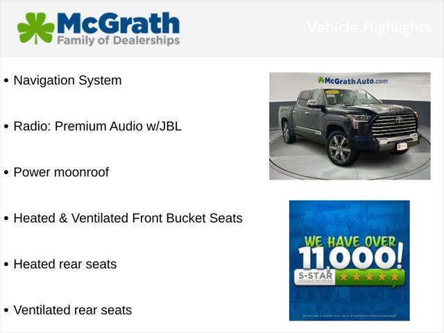 used 2023 Toyota Tundra Hybrid car, priced at $54,252