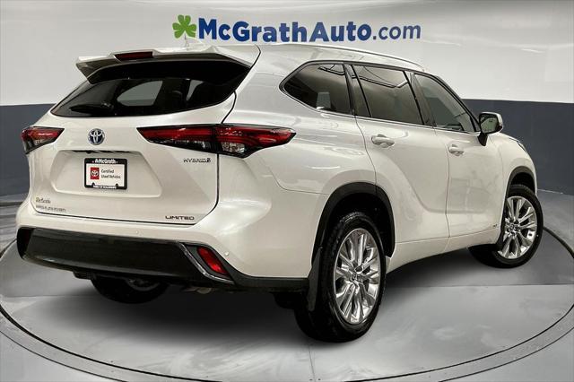 used 2023 Toyota Highlander Hybrid car, priced at $50,318
