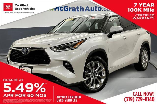 used 2023 Toyota Highlander Hybrid car, priced at $50,318