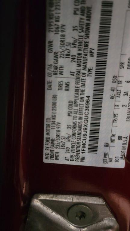 used 2016 Ford Escape car, priced at $9,987