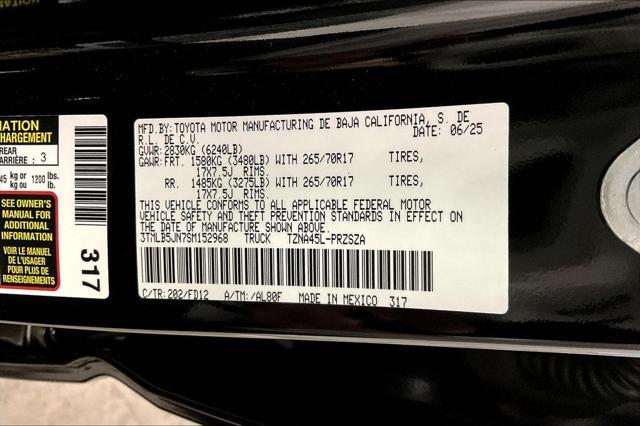 new 2025 Toyota Tacoma car, priced at $50,793