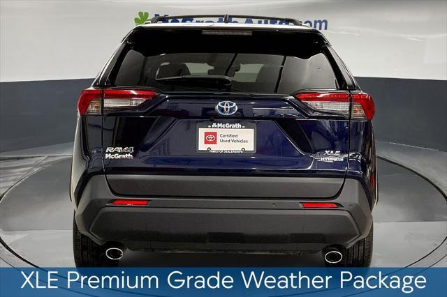 used 2021 Toyota RAV4 Hybrid car, priced at $33,675
