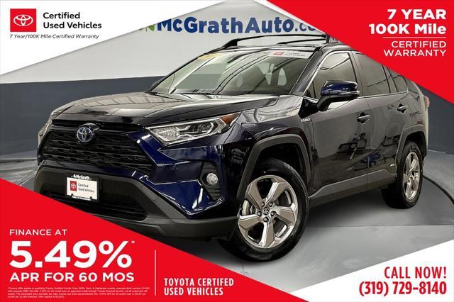 used 2021 Toyota RAV4 Hybrid car, priced at $33,675