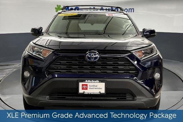 used 2021 Toyota RAV4 Hybrid car, priced at $33,675