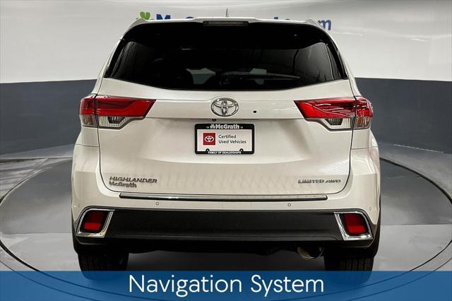 used 2019 Toyota Highlander car, priced at $33,339