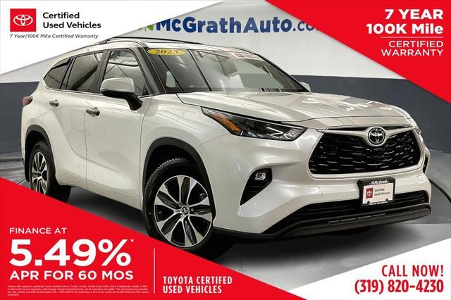 used 2023 Toyota Highlander car, priced at $43,459