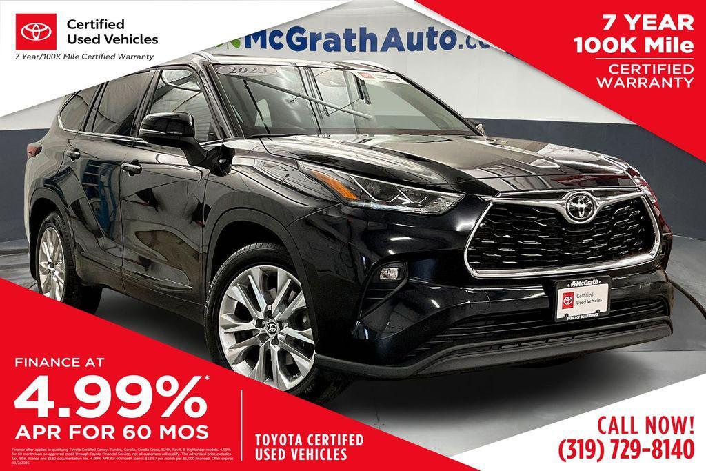 used 2023 Toyota Highlander car, priced at $43,884