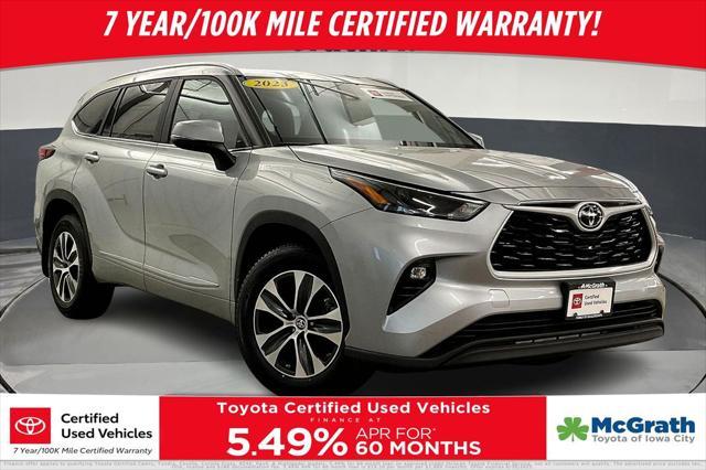 used 2023 Toyota Highlander car, priced at $39,998