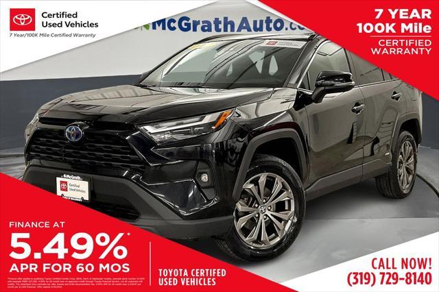 used 2022 Toyota RAV4 Hybrid car, priced at $34,654