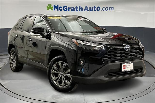 used 2022 Toyota RAV4 Hybrid car, priced at $34,654