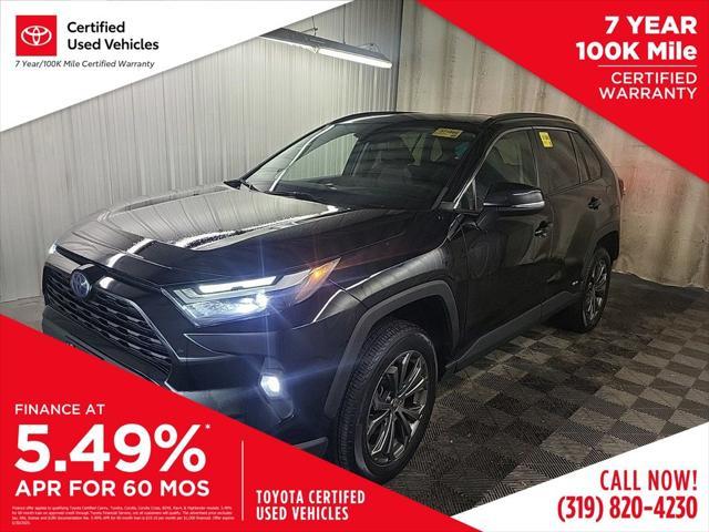 used 2022 Toyota RAV4 Hybrid car, priced at $35,218