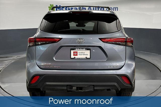 used 2022 Toyota Highlander car, priced at $39,732