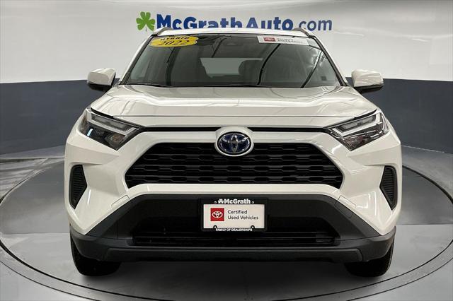 used 2022 Toyota RAV4 Hybrid car, priced at $28,141