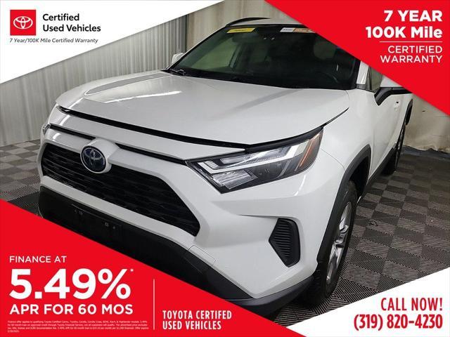 used 2022 Toyota RAV4 Hybrid car, priced at $29,431