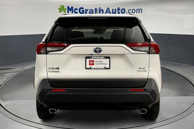 used 2022 Toyota RAV4 Hybrid car, priced at $28,141