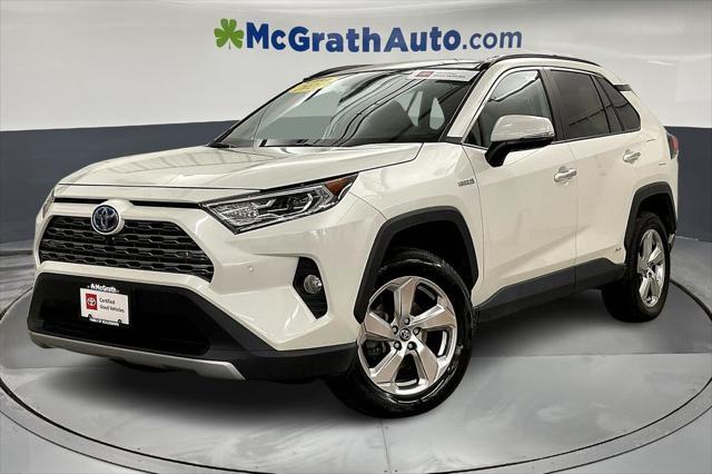 used 2021 Toyota RAV4 Hybrid car, priced at $34,213
