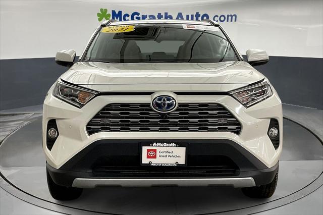 used 2021 Toyota RAV4 Hybrid car, priced at $34,213