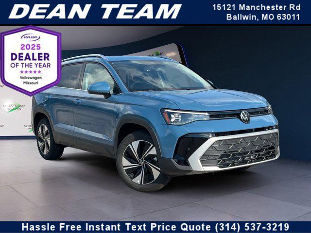 new 2025 Volkswagen Taos car, priced at $33,216