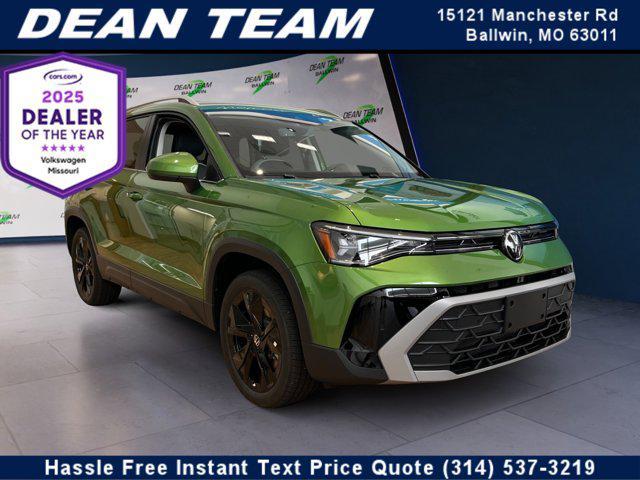 new 2025 Volkswagen Taos car, priced at $32,366