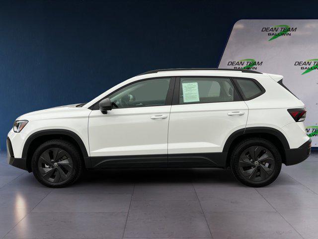 new 2025 Volkswagen Taos car, priced at $24,375