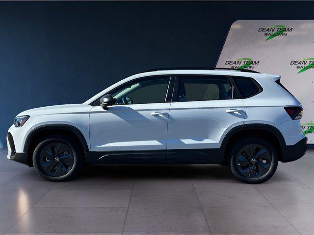 new 2025 Volkswagen Taos car, priced at $27,083