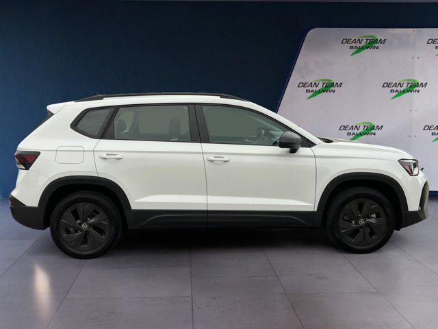 new 2025 Volkswagen Taos car, priced at $24,375