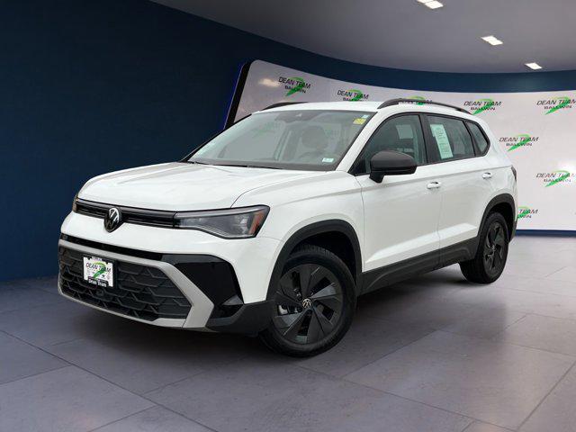 new 2025 Volkswagen Taos car, priced at $24,375