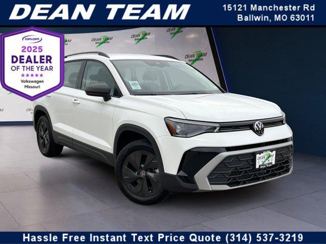 new 2025 Volkswagen Taos car, priced at $24,375