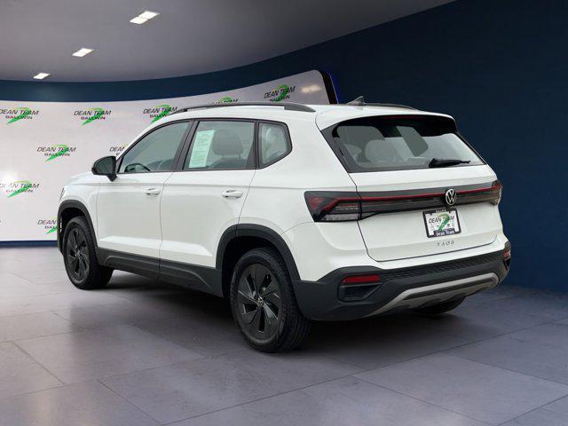 new 2025 Volkswagen Taos car, priced at $24,375