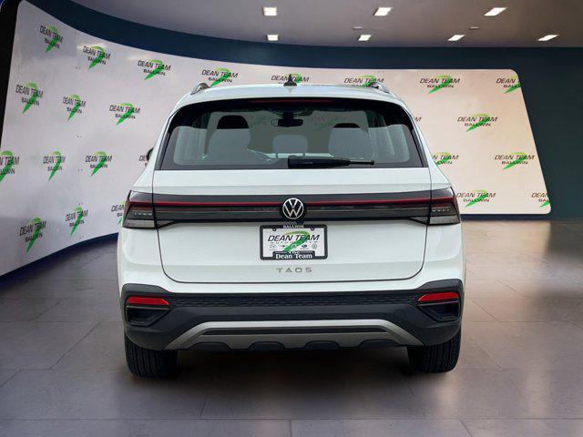 new 2025 Volkswagen Taos car, priced at $24,375