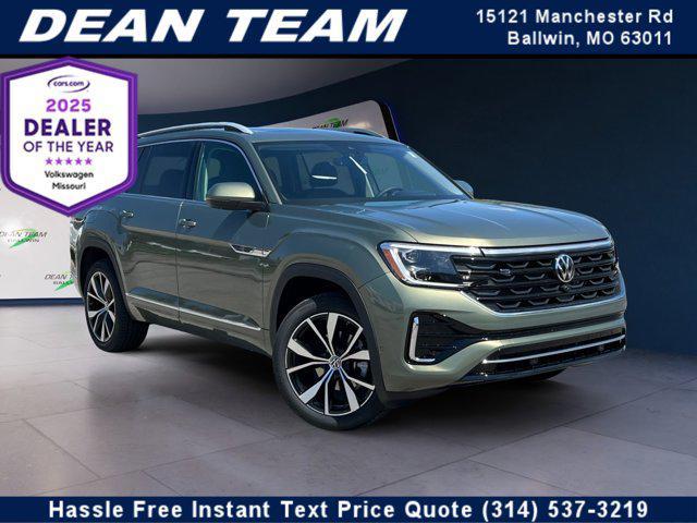 new 2025 Volkswagen Atlas car, priced at $55,856