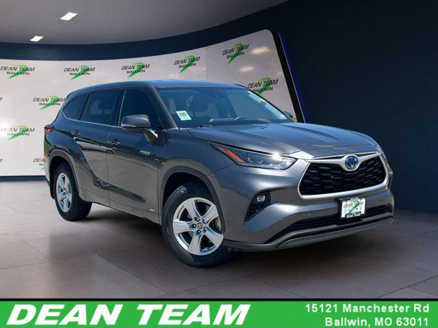 used 2021 Toyota Highlander Hybrid car, priced at $30,988